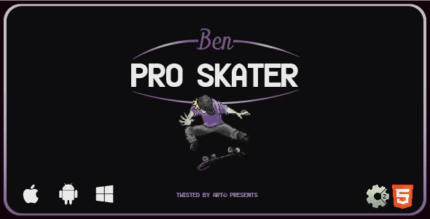 Ben pro skater html5 construct game codermarket.png