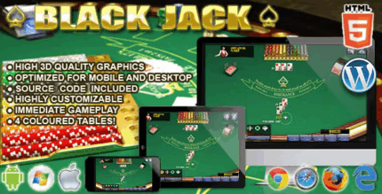 Blackjack 3d html5 casino game codermarket.png