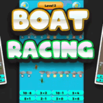 Boat racing cross platform math game codermarket.png