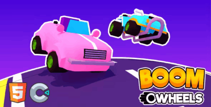 Boom wheels html5 game construct 3 codermarket.png