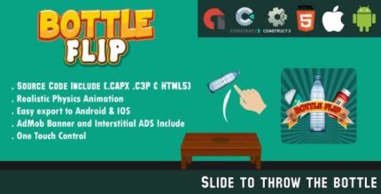 Bottle flip challenge html5 game android ios admob html5 capx .jpg