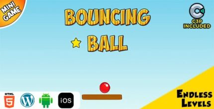 Bouncing ball html5 construct 3 game codermarket.jpg