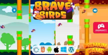 Brave birds html5 game construct 3 admob apk codermarket.jpg