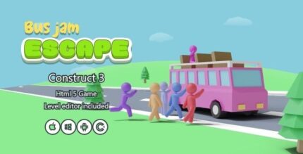 Bus jam escape html5 game construct 3 codermarket.jpg