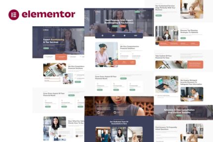 Butax tax service financial advisor elementor template kit gplpixel.jpg