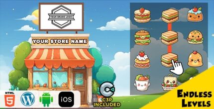 Cafe merge html5 construct 3 game codermarket.jpg