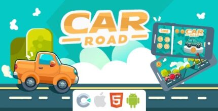 Car road html5 construct 3 codermarket.jpeg