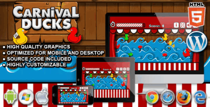Carnival ducks html5 shooting game codermarket.png