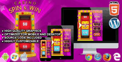 Casino spin and win html5 casino game codermarket.png