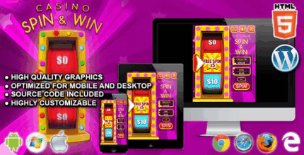 Casino spin and win html5 casino game codermarket.png