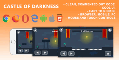 Castle of darkness mobile html5 game c3p construct 3 codermarket.png