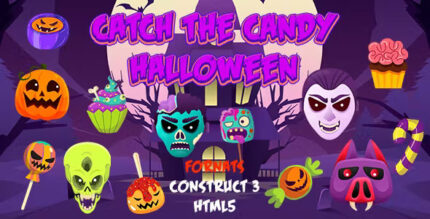 Catch the candy halloween game construct 3 c3p html5 codermarket.jpg