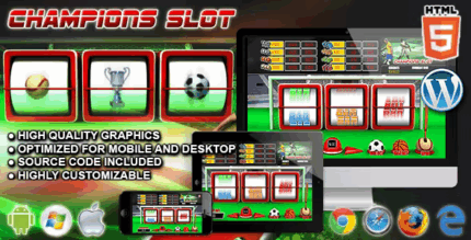 Champions slot html5 casino game codermarket.png
