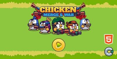Chicken merge and war html5 construct3 codermarket.jpg