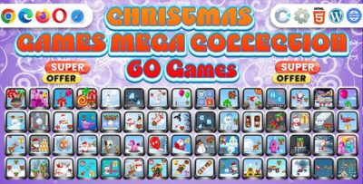 Christmas games mega pack construct c3p capx html5 60 games .jpg