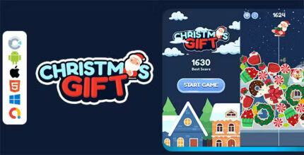 Christmas gift 2048 html5 game construct 3 codermarket.jpg