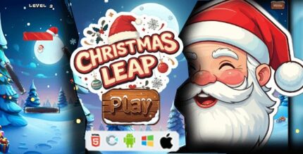 Christmas leap construct 3 game html5 admob c3p codermarket.jpg