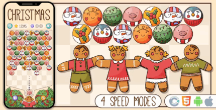 Christmas shooter html5 game construct 3 codermarket.png