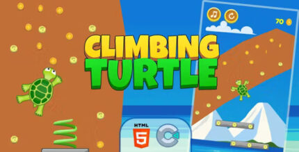 Climbing turtle html5 game codermarket.jpg