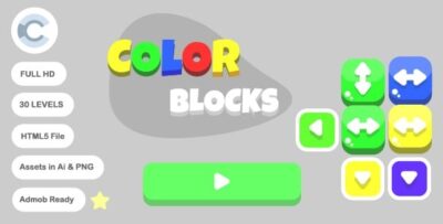 Color blocks l 30 levels l full game l admob codermarket.jpg