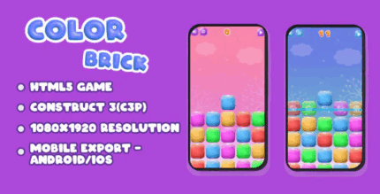 Color brick html5 game construct 3 codermarket.png