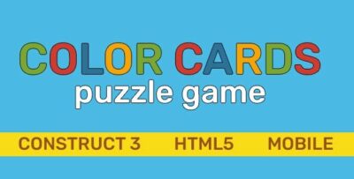 Color cards puzzle construct 3 html5 mobile admob codermarket.jpeg