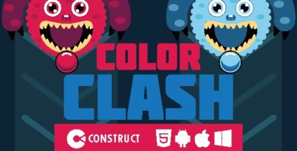 Color clash html 5 mobile game codermarket.jpg
