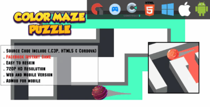 Color maze puzzle html5 game web mobile and fb instant games c3p and.png
