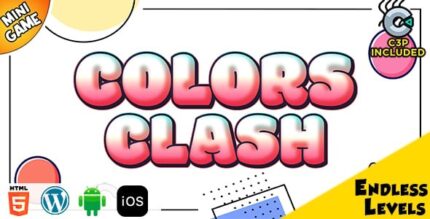 Colors clash html5 construct 3 game codermarket.jpg