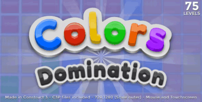 Colors domination html5 relaxing game codermarket.png