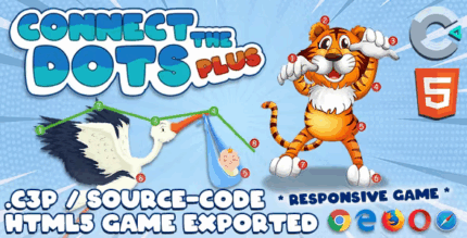 Connect the dots plus html5 game with construct 3 file c3p codermarket.png