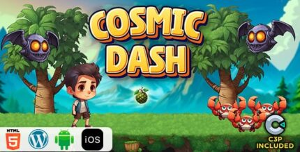Cosmic dash html5 construct 3 game codermarket.jpg
