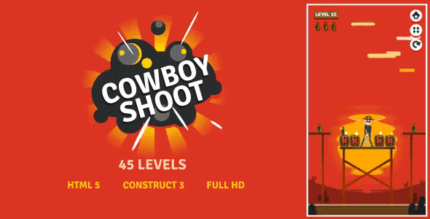 Cowboy shoot html5 game construct3 codermarket.png