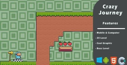 Crazy journey c3p html5 game 2d codermarket.jpeg