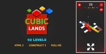 Cubic lands html5 game construct3 codermarket.jpeg