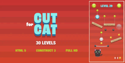 Cut for cat html5 game construct3 codermarket.png