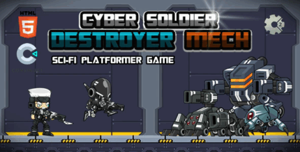 Cyber soldier destroyer mech capx i c3p i html5 codermarket.png