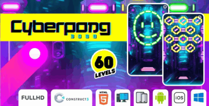 Cyberpong html5 game construct3 codermarket.png