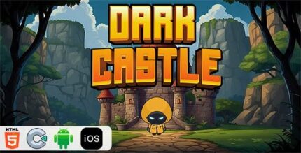 Dark castle html5 construct3 game codermarket.jpeg