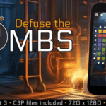 Defuse the bombs html5 casual game codermarket.png
