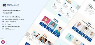 Dentalcare dentist clinic elementor template kit gplpixel.jpg