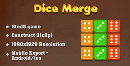 Dice merge html5 game construct 3 codermarket.png