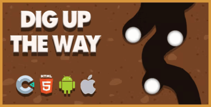 Dig up the way construct 3 c3p html5 full game codermarket.png