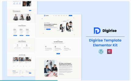 Digirise marketing agency ready to use elementor template kit gplpixel.png