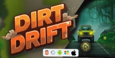 Dirt drift construct 3 game html5 admob c3p codermarket.jpg