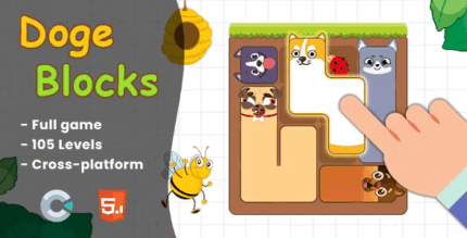Doge blocks html5 game construct 3 codermarket.png
