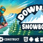 Downhill snowboard html5 mobile game codermarket.jpeg