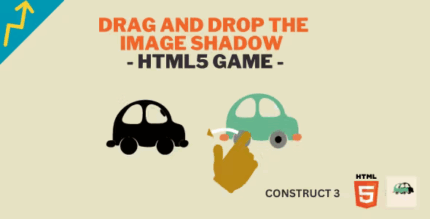 Drag and drop image shadow game html5 game codermarket.png