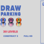 Draw parking html5 game construct3 codermarket.png