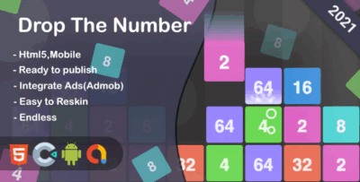 Drop the number html5 construct 3 mobile codermarket.png